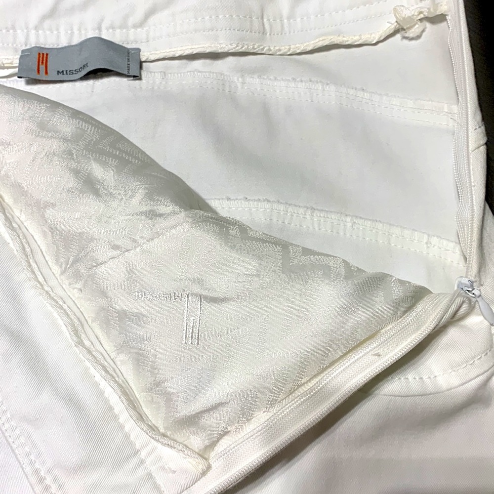 M by Missoni Stretch Twill Mini Skirt Size S - Picture 5 of 6